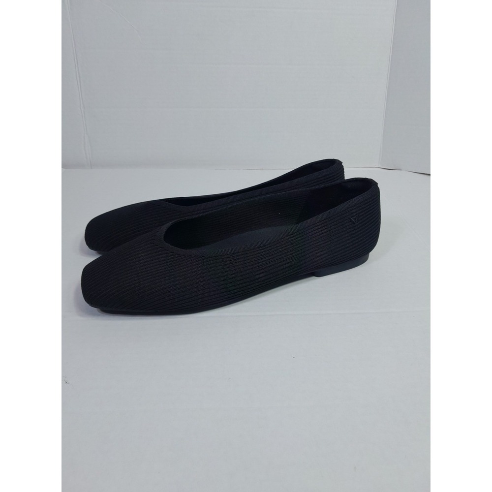 VIVAIA Margot Square Toe V-Cut Ballet Flats. Black. Size 43, US 11. VGUC. - Picture 4 of 11